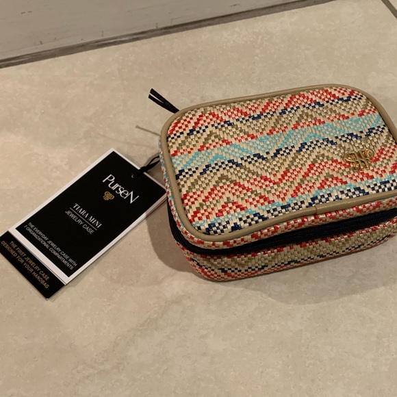 PurseN Bags Nwt Pursen Tiara Mini Jewelry Case For Handbag Poshmark